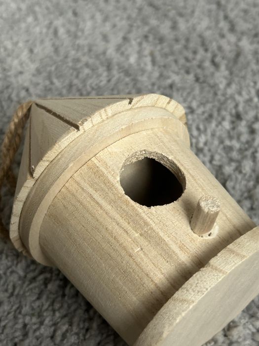 BUDKA lęgowa dla ptaków  DREWNIANY DOMEK KARMNIK !!! Okazja !!!