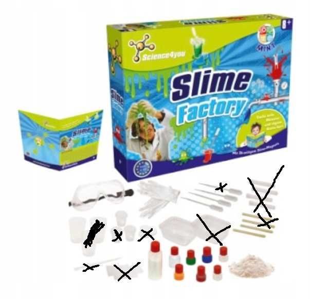 Science4you Slime Factory Zestaw Doświadczalny