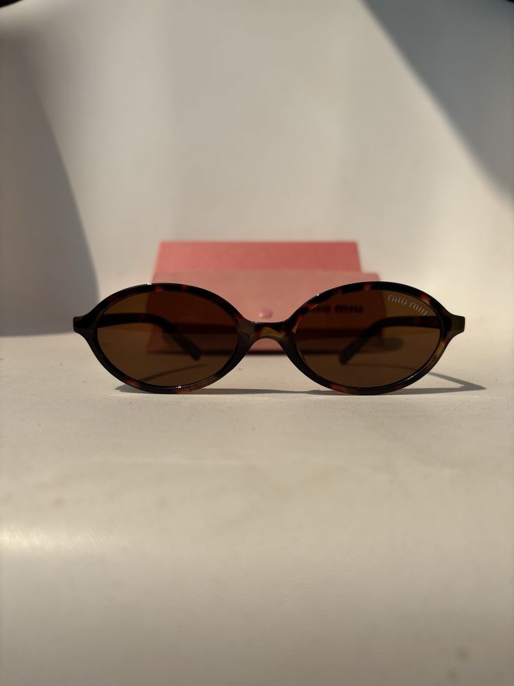 Oculos miu miu lentes castanhas