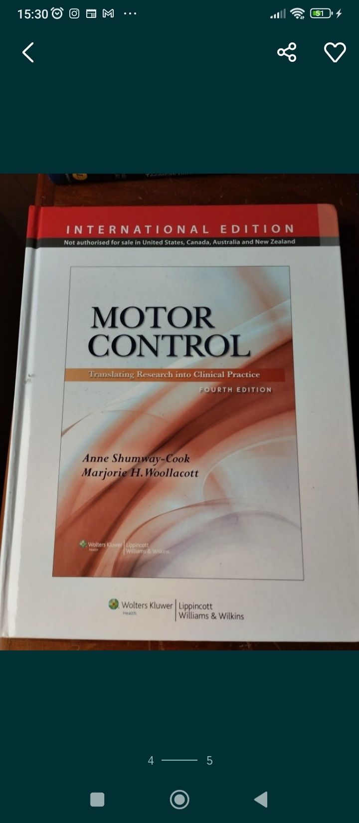 Motor Control  fourth edition