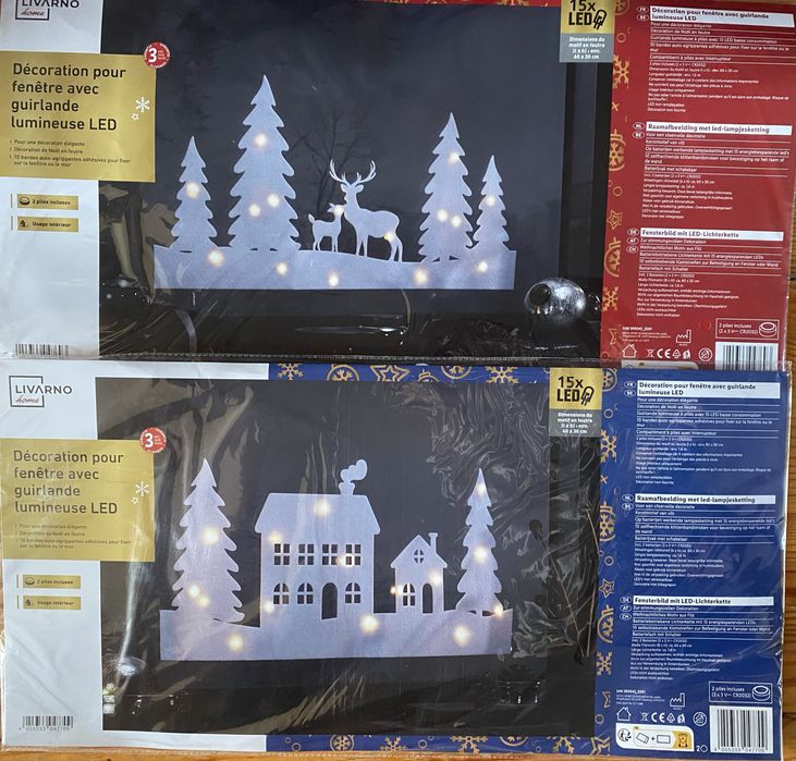 Декор новорічний з фетру на вікно