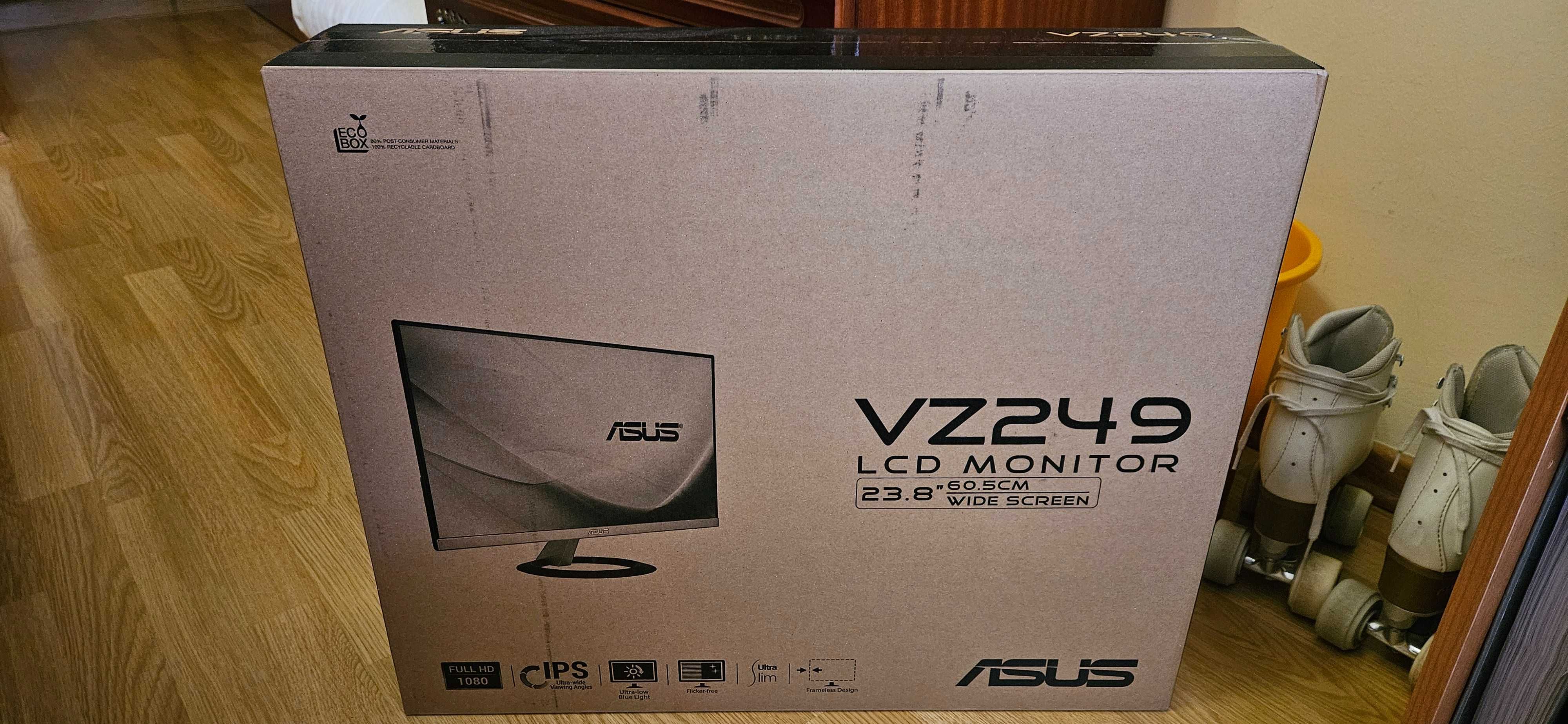 Monitor ASUS VZ249HE, 23.8”, Full HD, IPS
