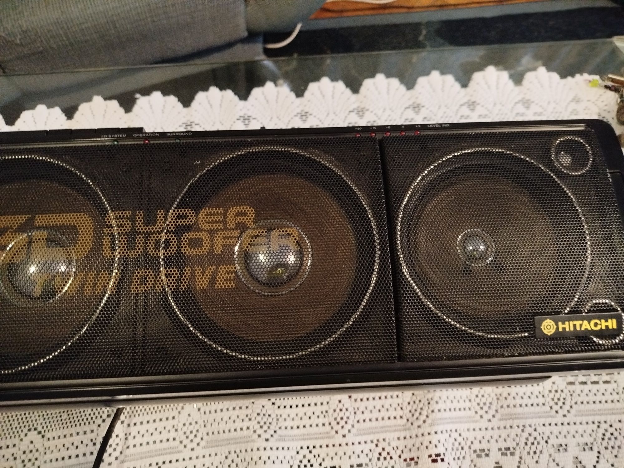 Radiomagnetofon Hitachi 3D80E