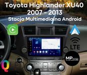 Toyota Highlander Stacja Multimedialna Android CarPlay/AA Qled 4G Gw.