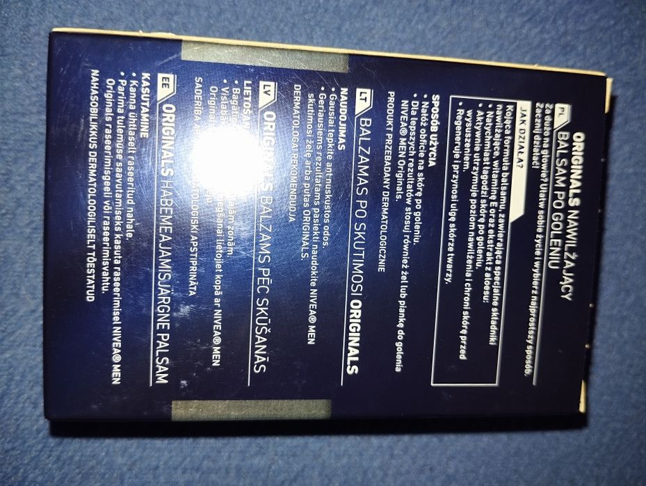 Nawilżający balsam po goleniu NIVEA MEN  Nowy