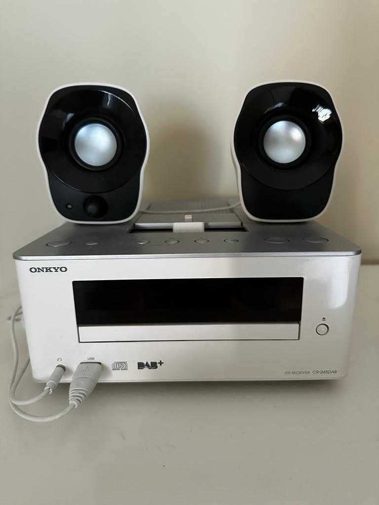 Aparelho-Sound System Onkyo-Modelo CR-245-Dab Plus