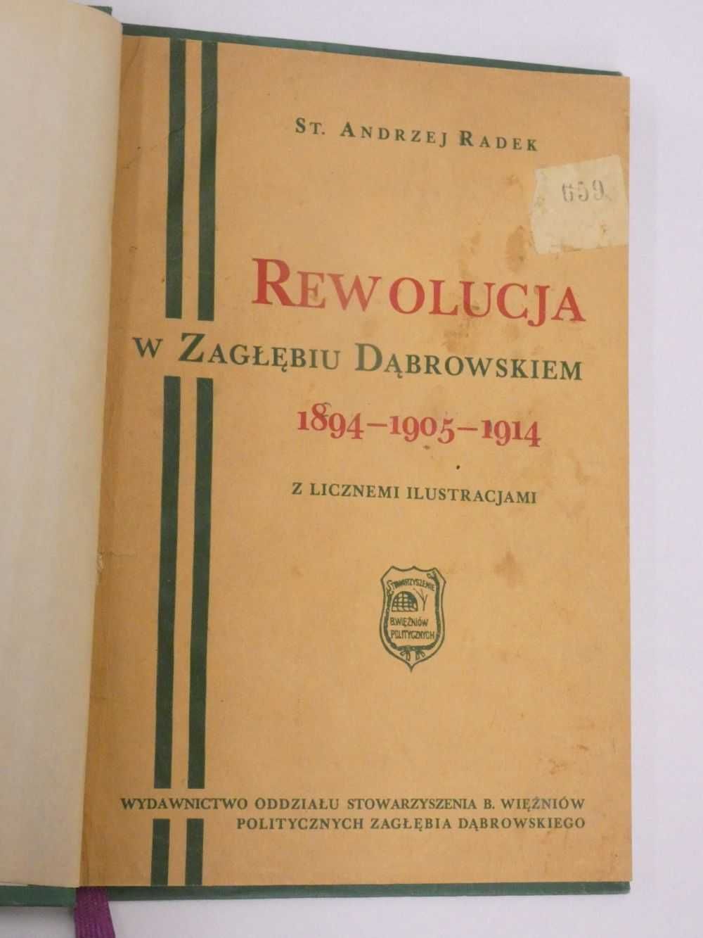 Rewolucja w Zagłębiu dąbrowskim Radek 1929