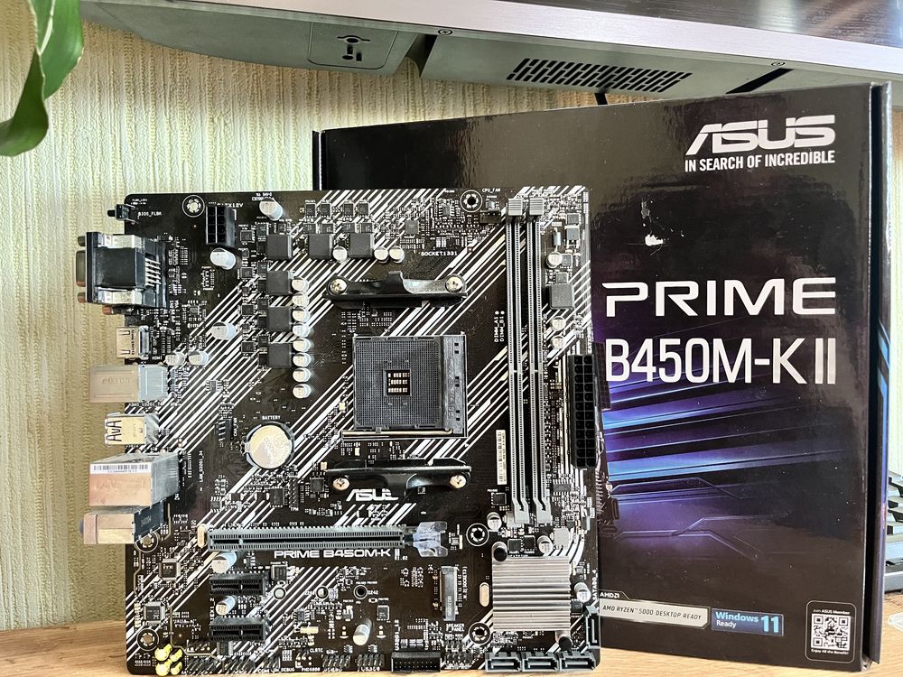 Asus Prime B450M-K II ігрова материнська плата
