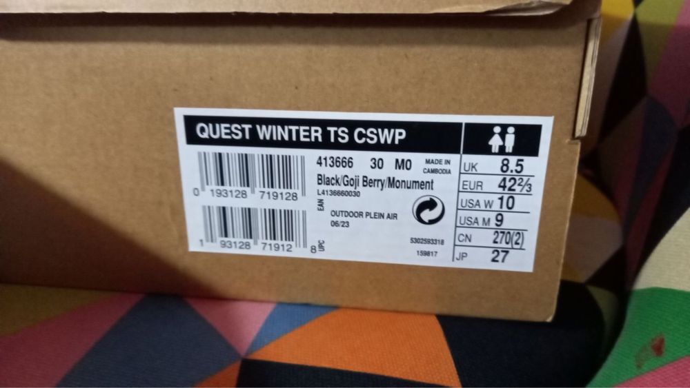 Ботинки Salomon Quest Winter TS CSWP (413666) Зима ( до -25)