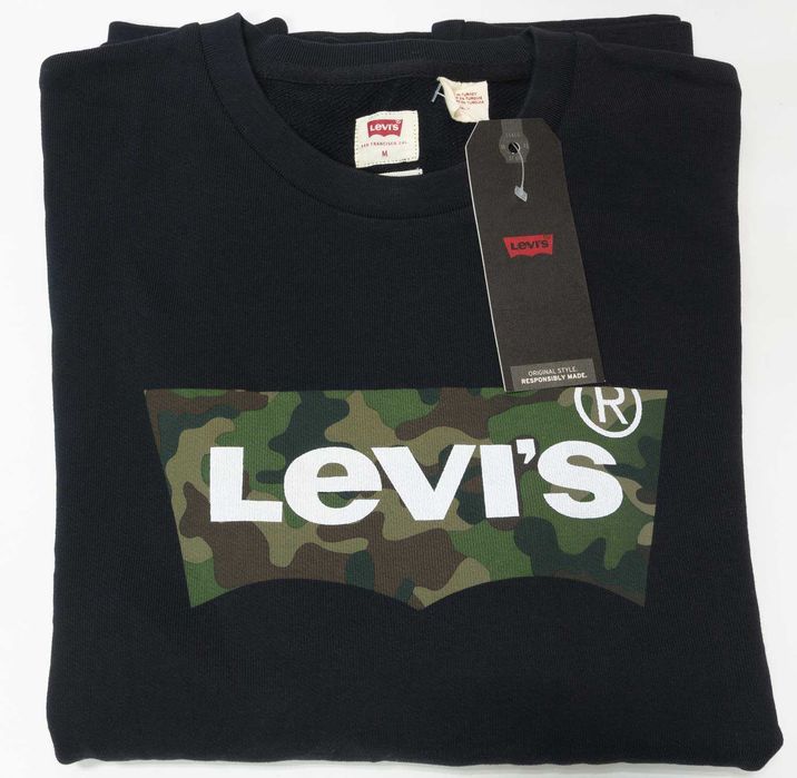 Мужская кофта свитшот Levis, толстовка, худи Левис из США