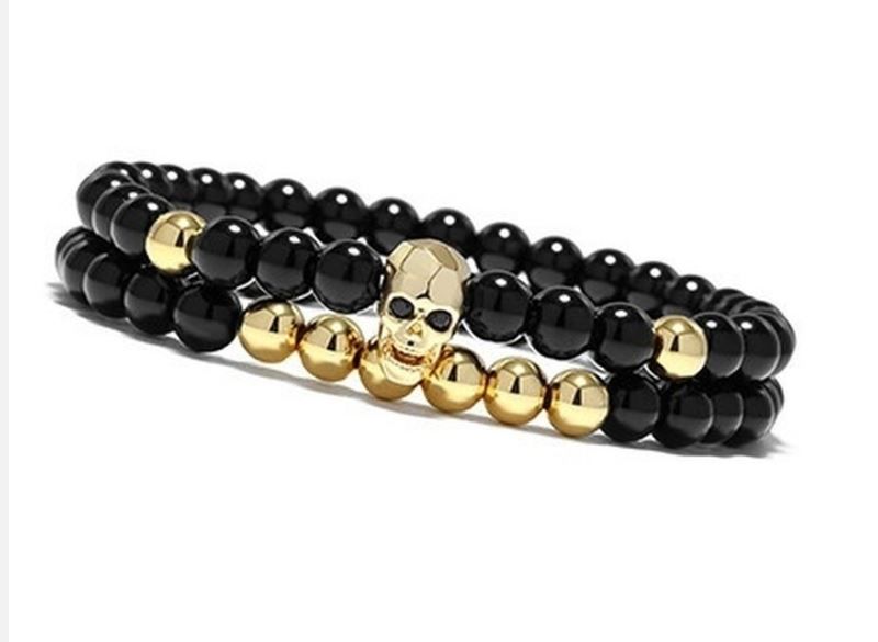 Pulseira Masculina Caveira - Pulseiras Me4You
