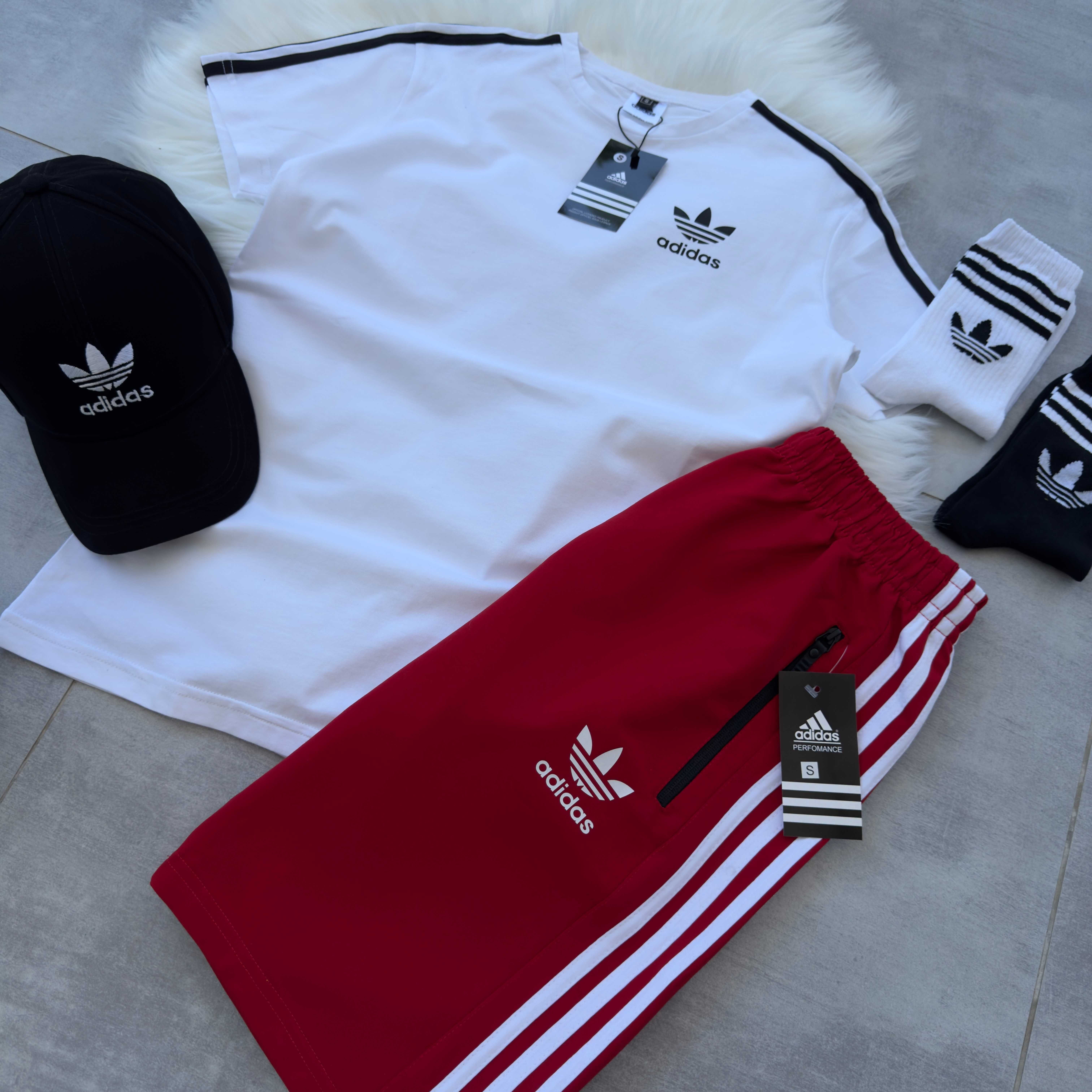 Футболка + шорти Adidas | Комплект на літо | Унісекс модель