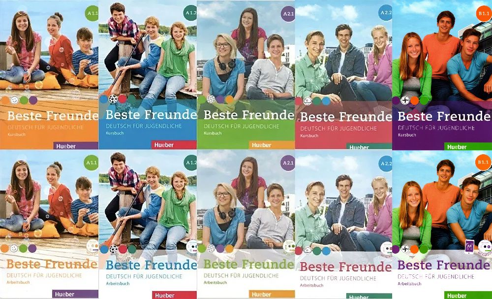 Beste Freunde A1.1, A1.2, A2.1, A2.2, B1.1 B1.2 | Lehr- und Übungsbuch