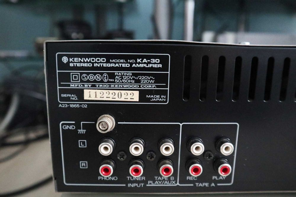 Комплект  усилитель KENWOOD KA-30 и кассетная дека KENWOOD KX-40