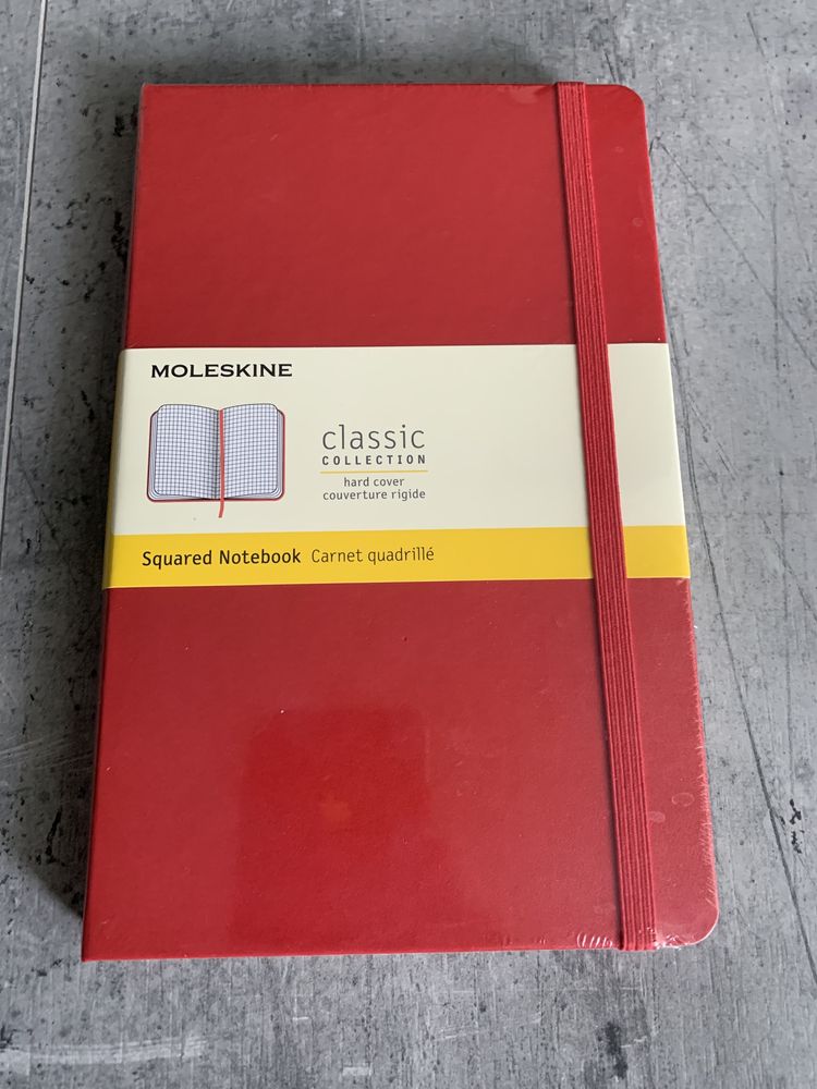 Moleskine squared  notebook