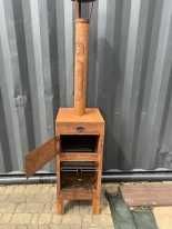 Grill Kominek ogrodowy piec do pizzy , stal Corten Blumill NL.