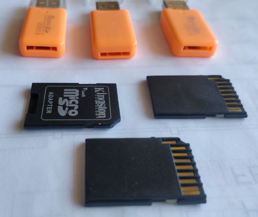 MicroSD USB MMC перехідники