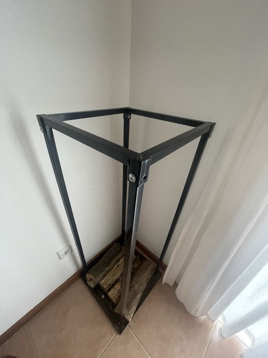 Suporte Lenha Metal