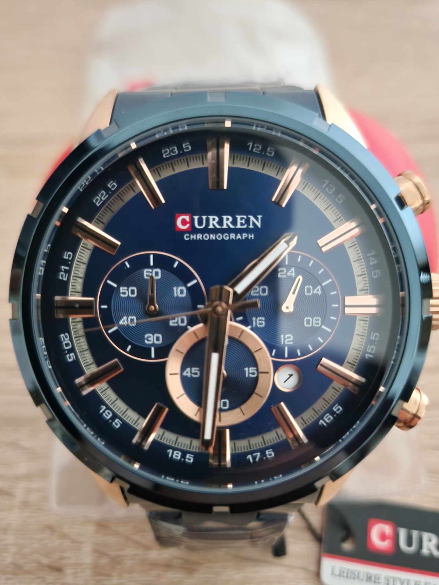 Nowy Elegancki zegarek Curren ax armani diesel