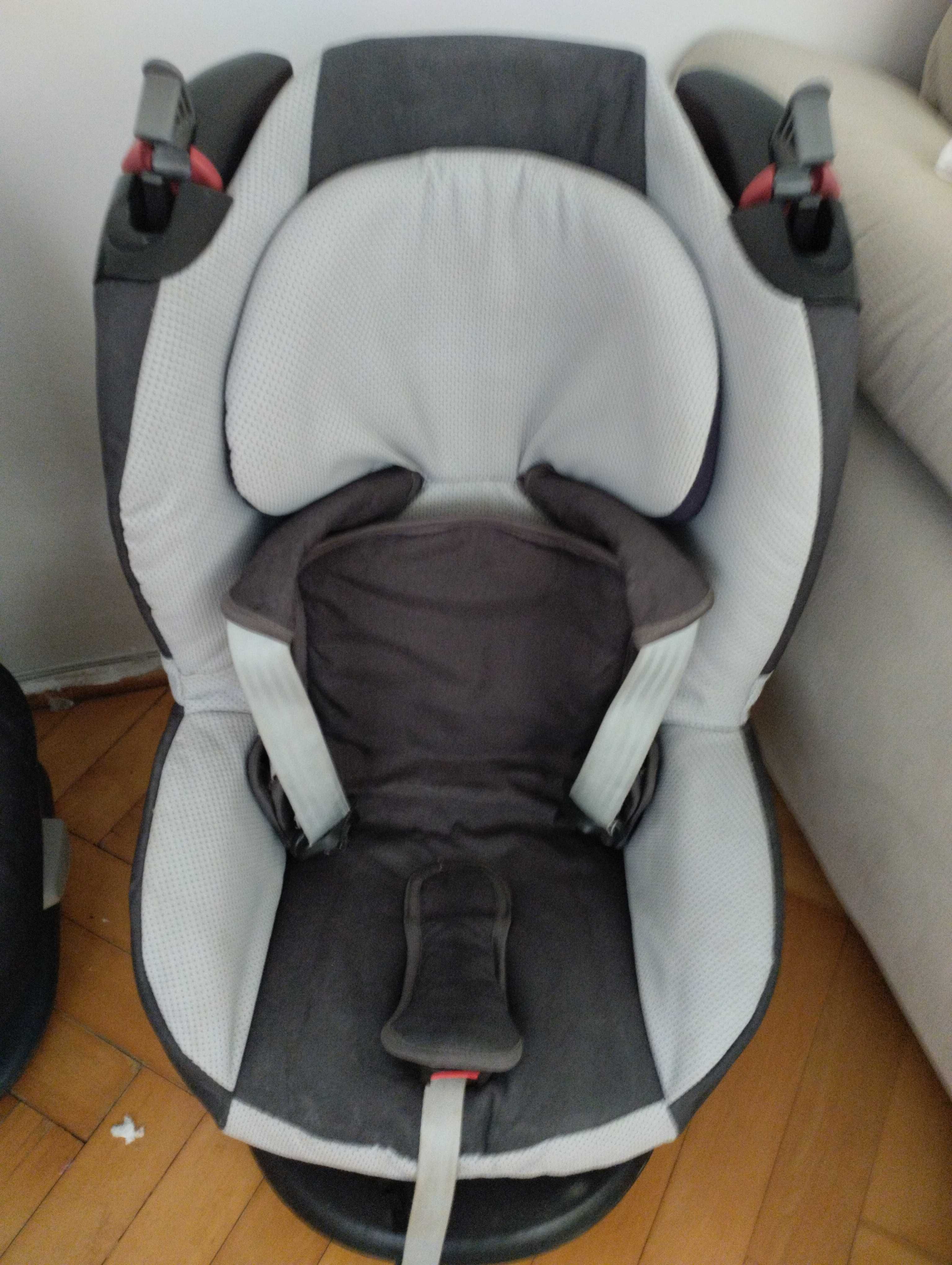 Fotelik samochodowy 9-18 kg.Jak nowy!!