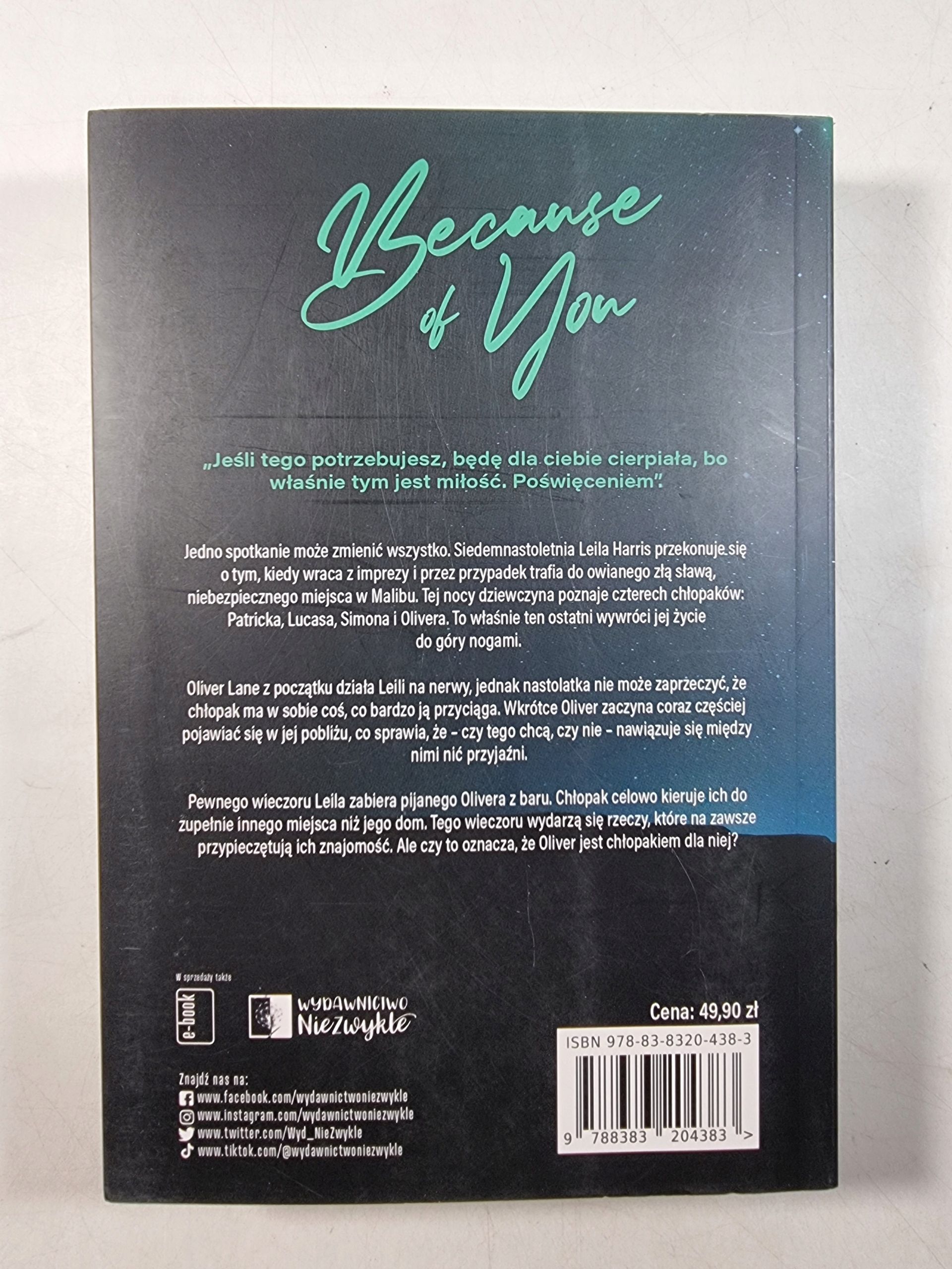 Because of You / Izabella Nowaczyk