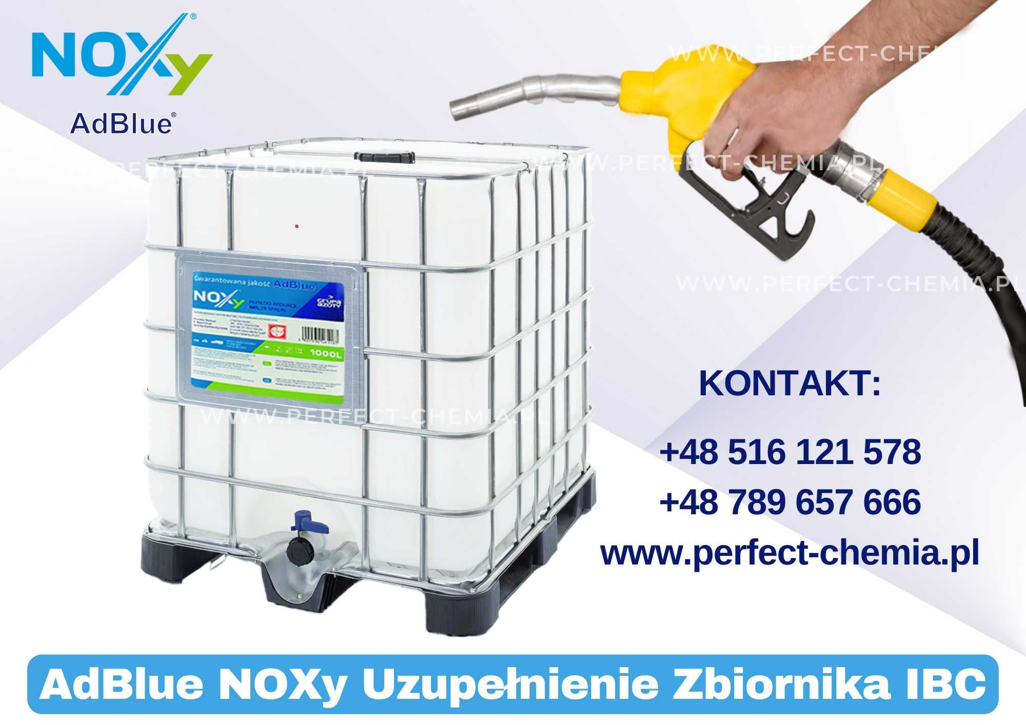 AdBlue, NOXy 2000L dostawa LUZEM - UZUPEŁNIENIE Zbiorników IBC