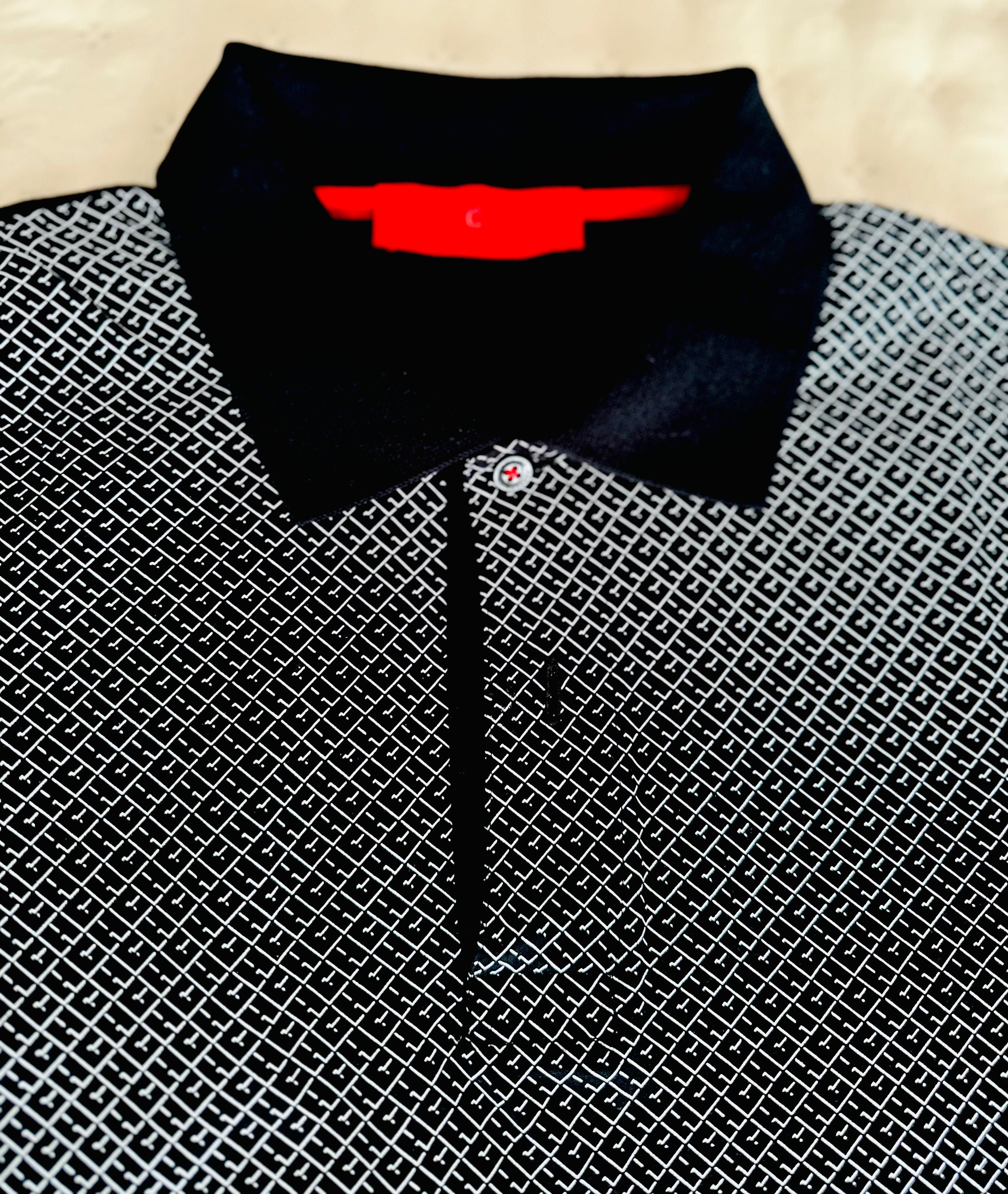 Polo algodão de manga curta - Carolina Herrera