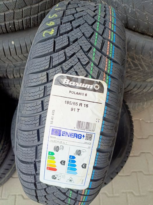 Nowe opony zimowe 195/65/15 Barum Polaris 6