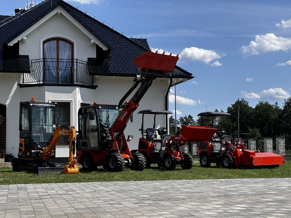 KUBOTA . Nowa Ładowarka kołowa teleskopowa EVERUN ER 1000