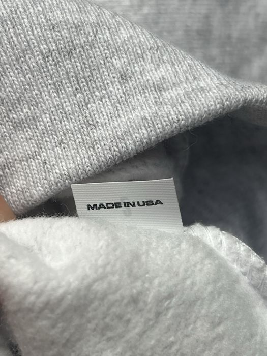 Szara bluza z kapturem Yeezy Gap Gosha Black Dogs Hoodie boxy oversize