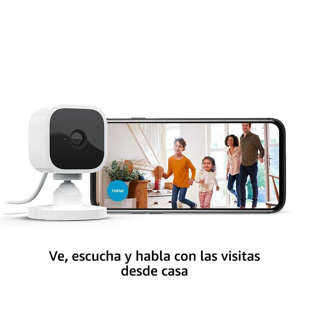 Amazon Blink Mini, Câmara de Segurança HD 1080P, Conjunto de 2 Câmaras