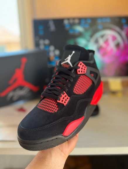 Jordan 4 Retro Red Thunder 43