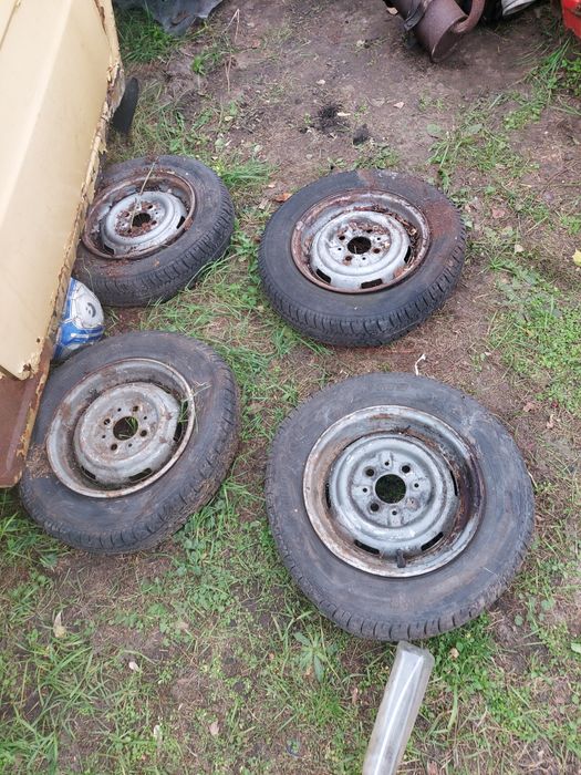 Fiat 126p sipnik 125 wahacz części felgi całość