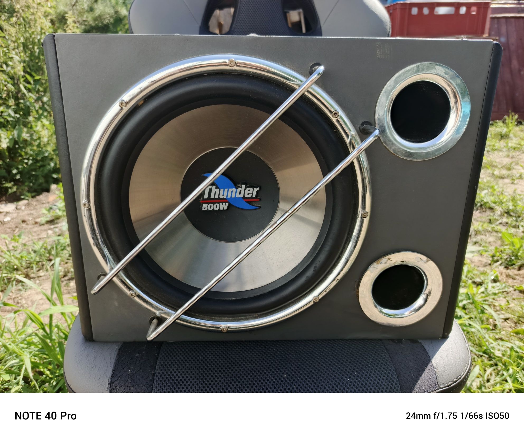 subwoofer tuba głośnik Phonocar 2/940 Thunder 500W.