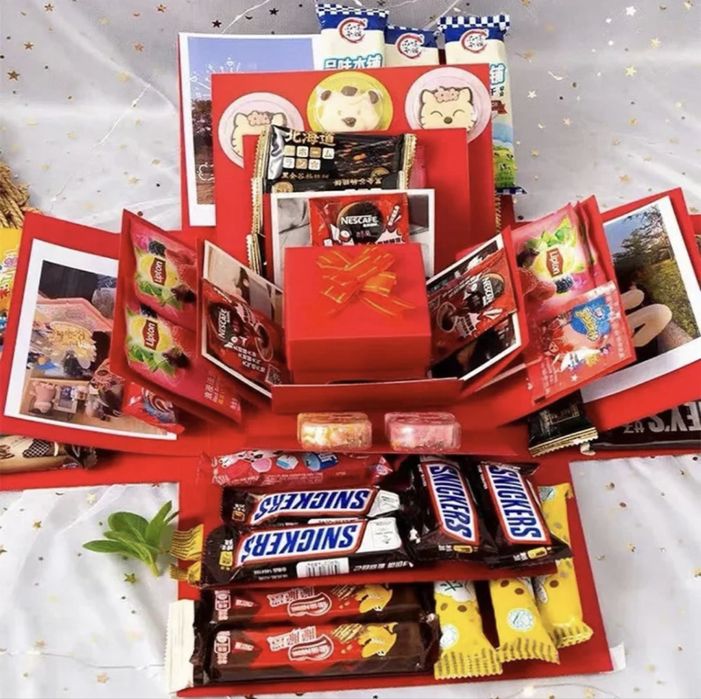 Caixa explosivas para prenda