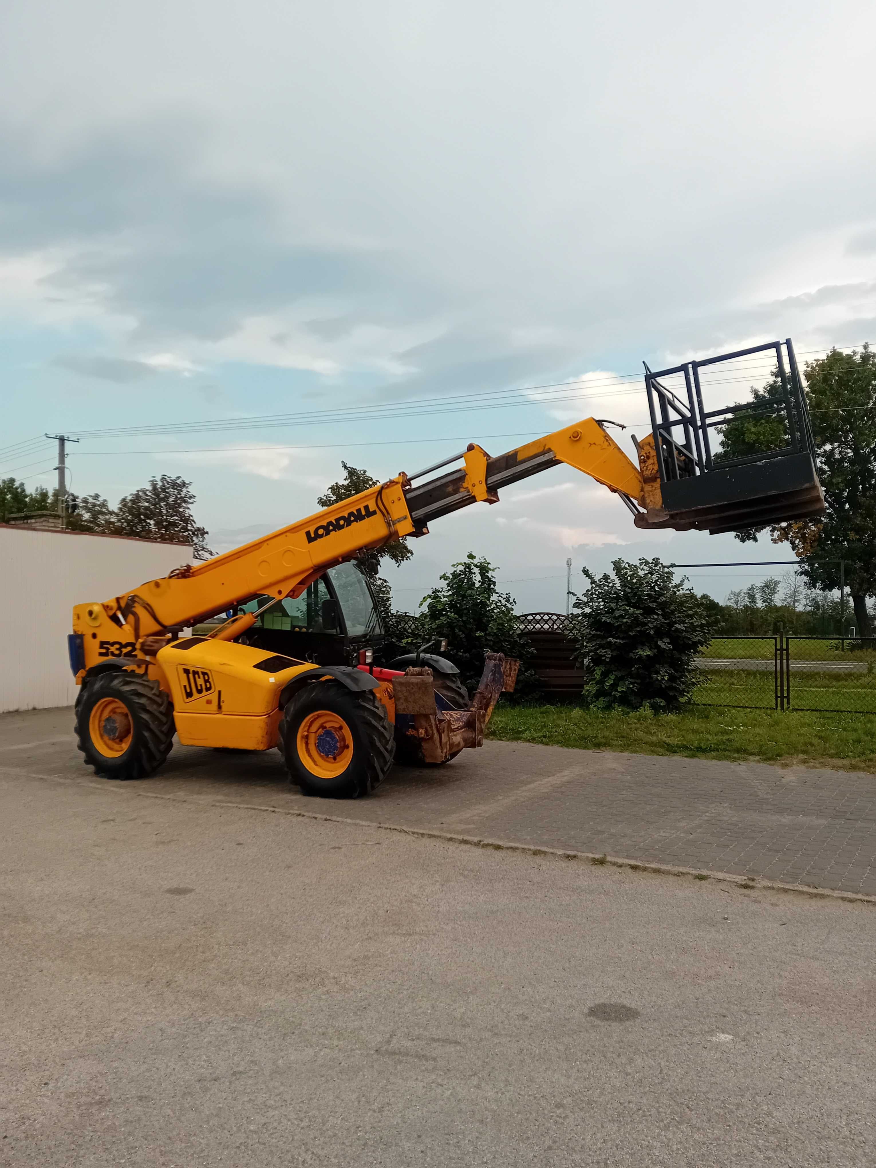 Ładowarka teleskopowa Jcb 532-120 stan bdb oryginał nowe opony 12 metr