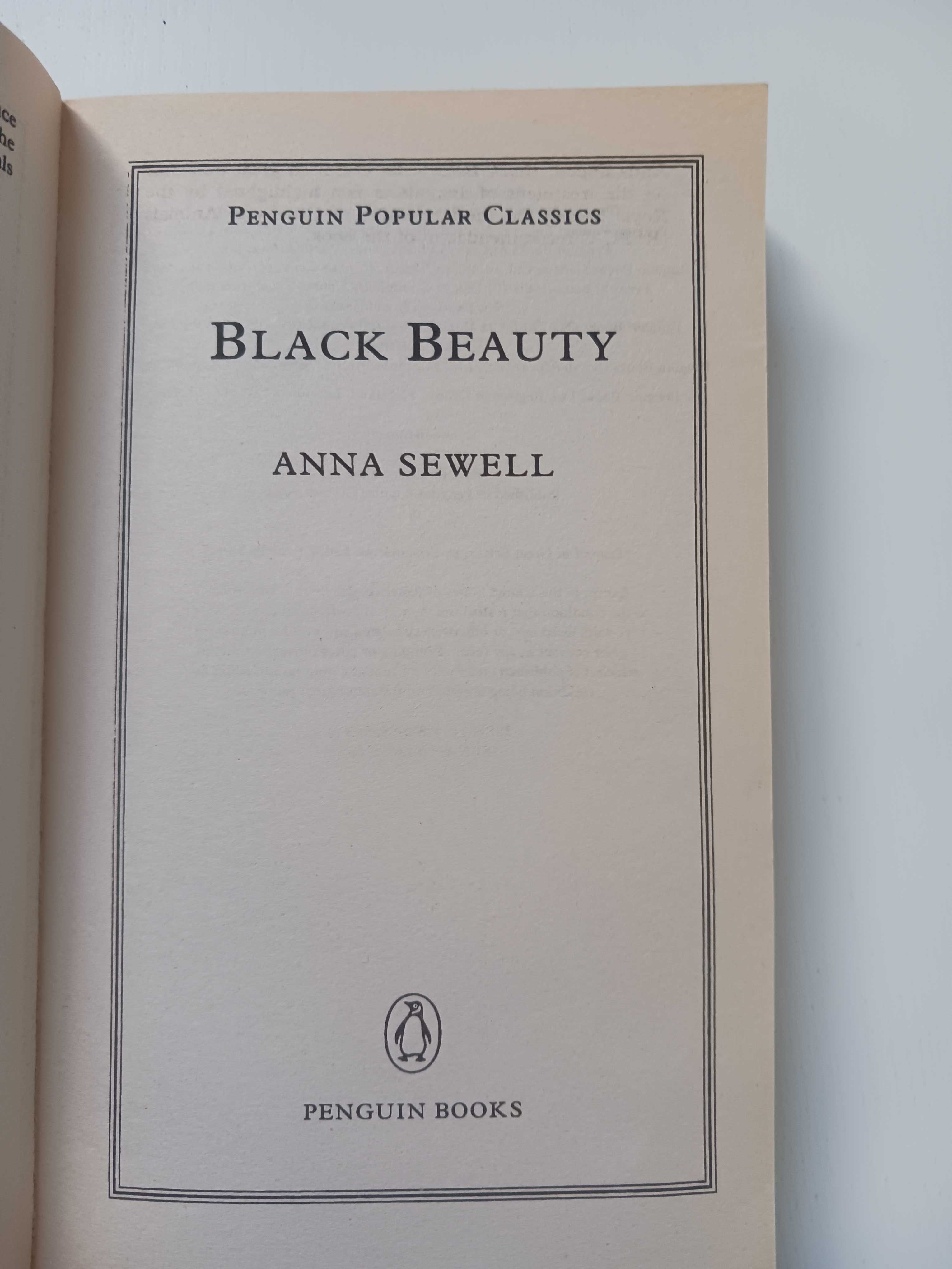 Black Beauty - A. Sewell po angielsku
