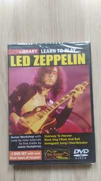 DVD Led Zeppelin volume 1 szkoła gry na gitarze