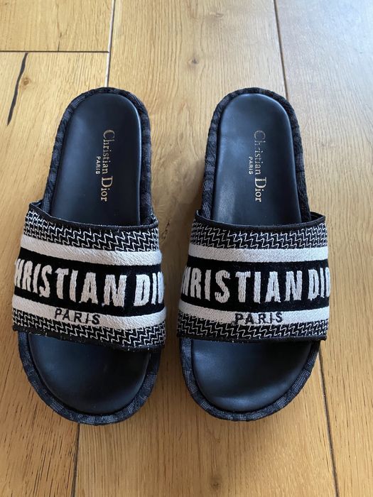 Klapki DWAY christian dior 38