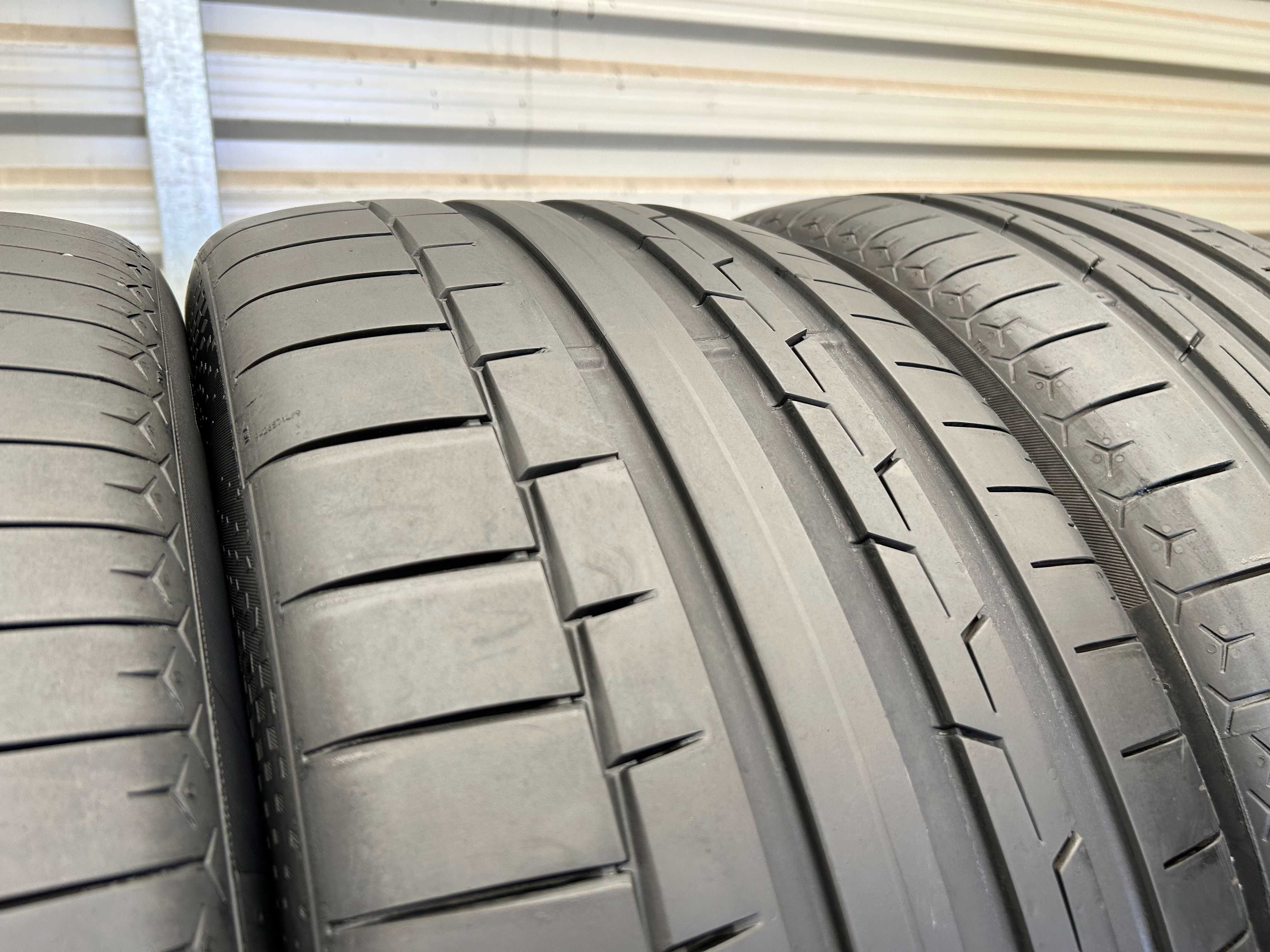 x4 letnie 255/45R19 Continental 7mm 2022r świetny stan! L4002 gwar