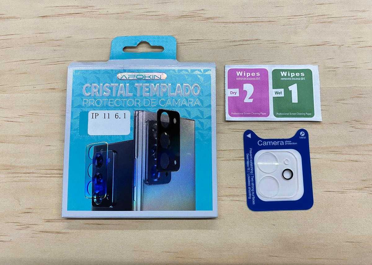 Película de vidro para câmara traseira iPhone 11 / 11 Pro / 11 Pro Max