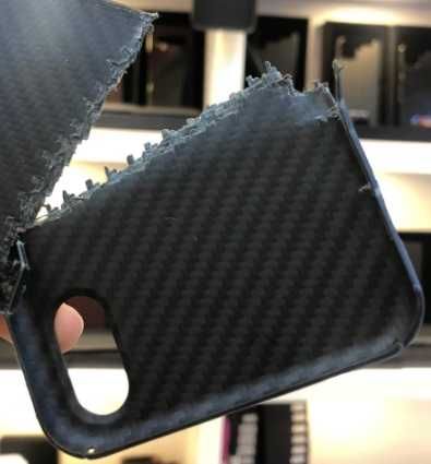 Capa Carbono Verdadeiro Huawei P40