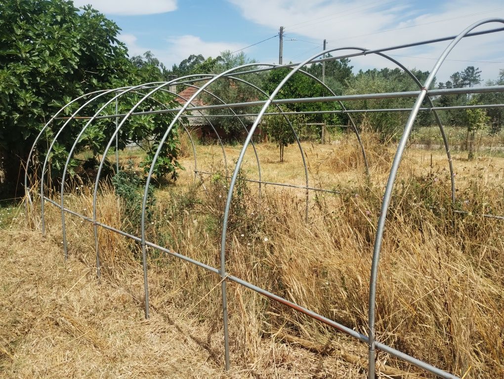 Estufa, estrutura 24 m2