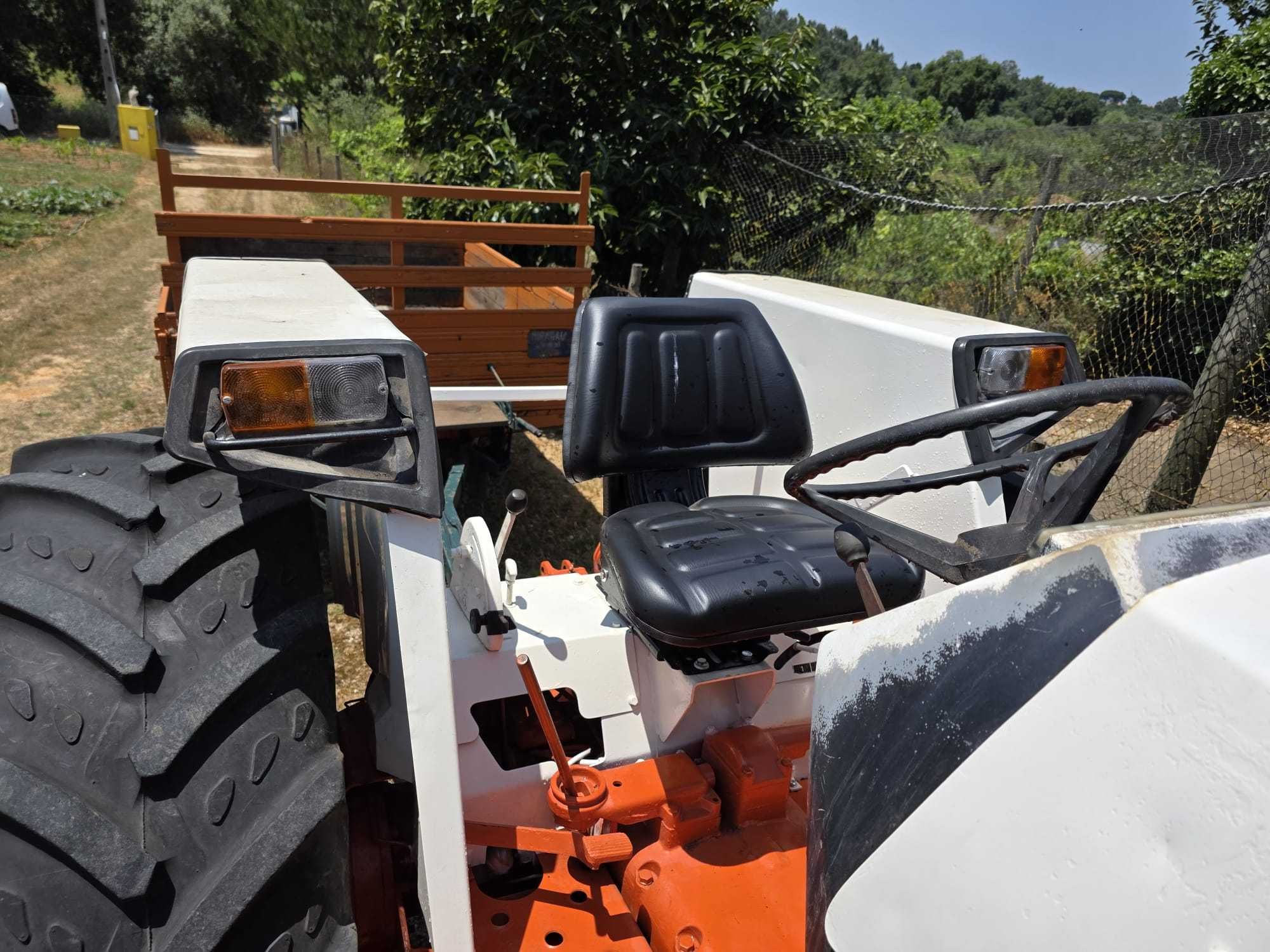 Trator David Brown 1490 - 90cv + reboque
