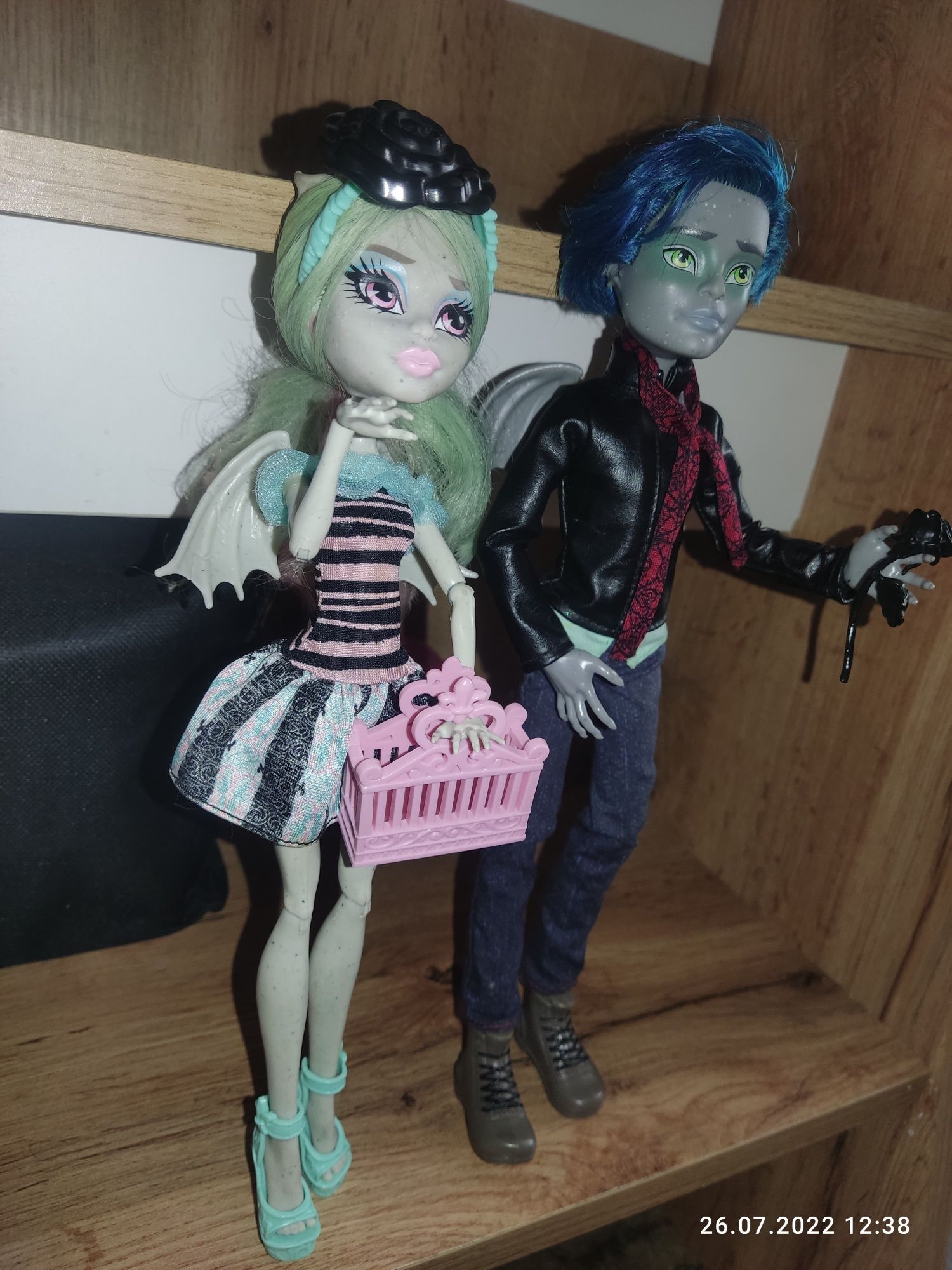 Monster High Garrott du Roque & Rochelle Goyle Love in Scaris)