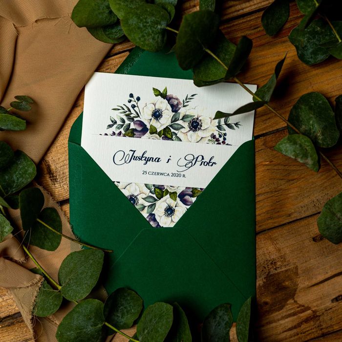 Zaproszenie na ślub Sierpniowy Poranek