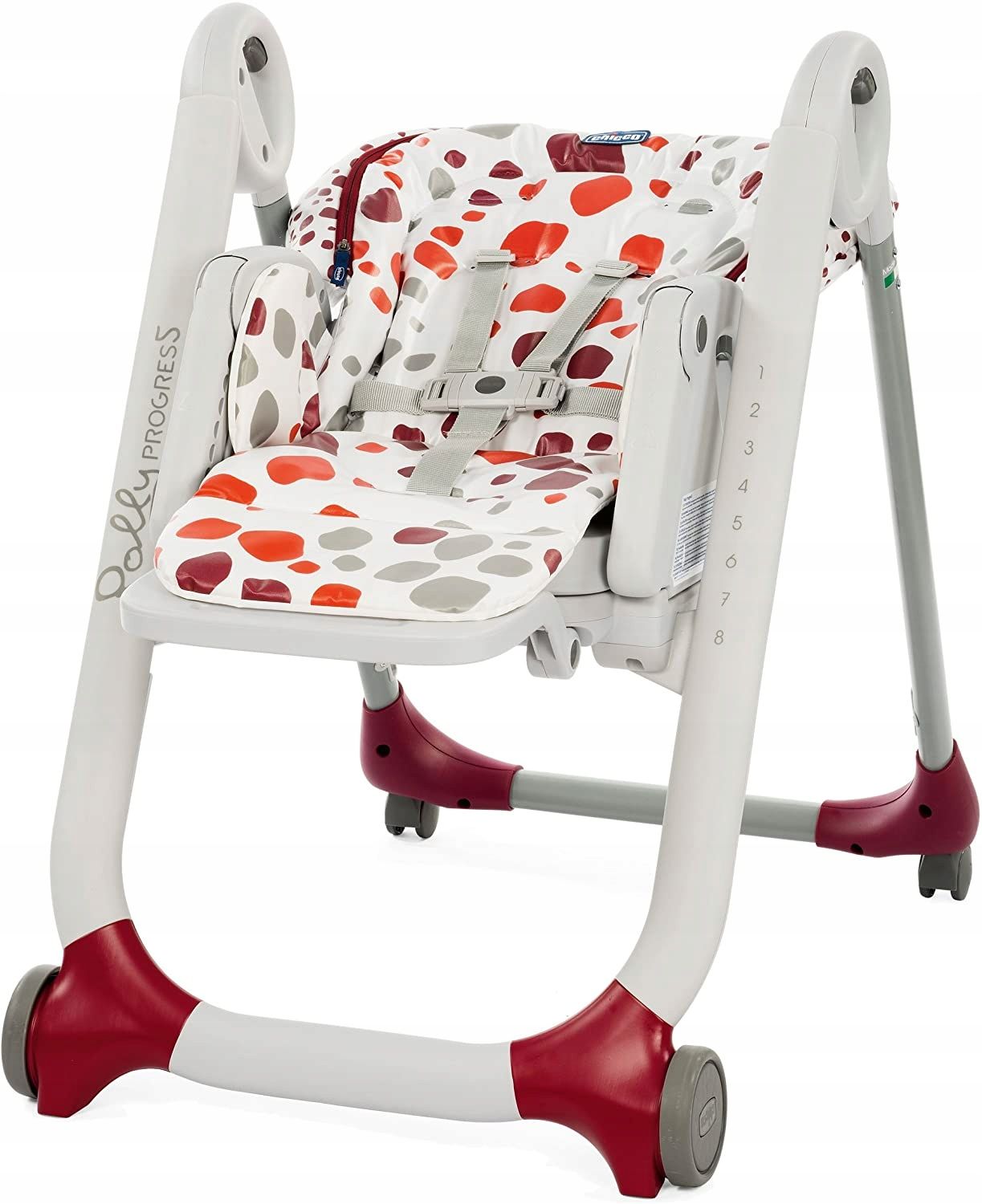 KrzeseŁko Polly Progress 5w1 Chicco Dark red