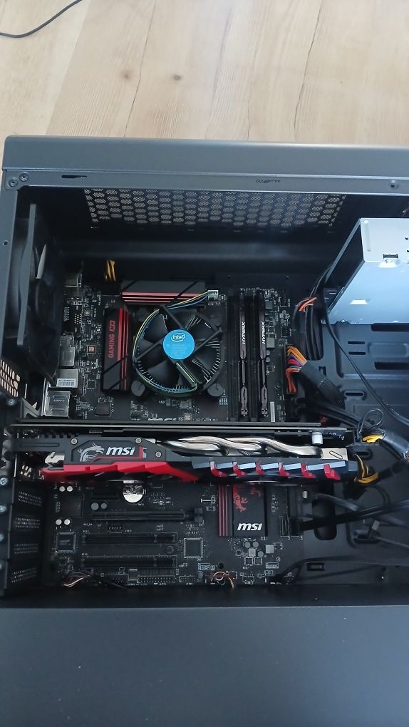 Komputer  intel i5 6600 GTX 1060 6Gb 2xSSD M2 700W 16Gb