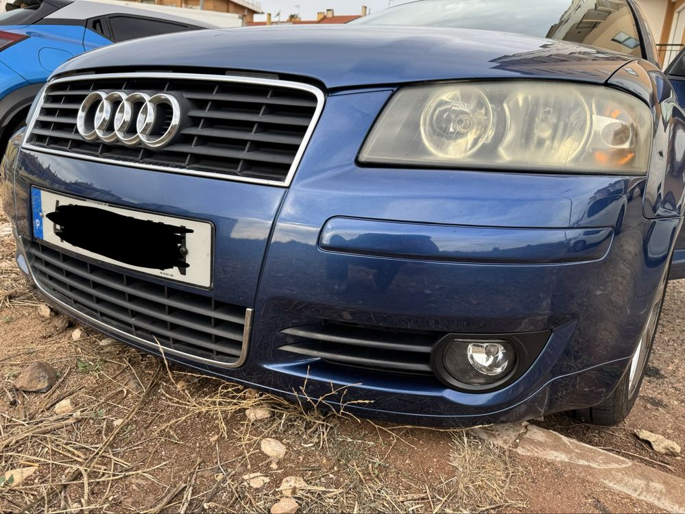 Frente audi a3 8p 1fase parachoques e capo