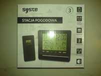 Stacja Pogodowa temp. wilgotność  Zegar Alarm Kalendarz NOWA  NIEUŻYWA